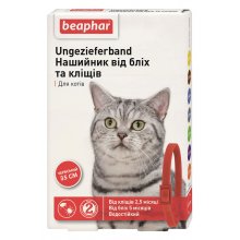 Beaphar Ungezieferband for Cat - нашийник Біфар від бліх та кліщів для кішок, червоний 