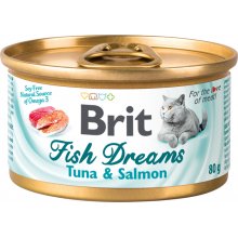 Brit Care Fish Dreams - корм Брит с тунцом и лососем для кошек