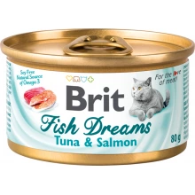 Brit Care Fish Dreams - корм Бріт з тунцем і лососем для кішок