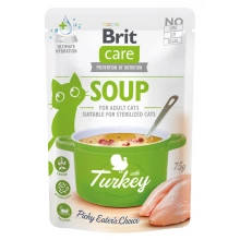 Brit Care Cat Soup with Turkey - корм Брит суп с индейкой для кошек