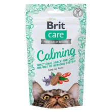 Brit Care Cat Snack Calming - лакомство Брит с курицей для поддержки нервной системы у кошек
