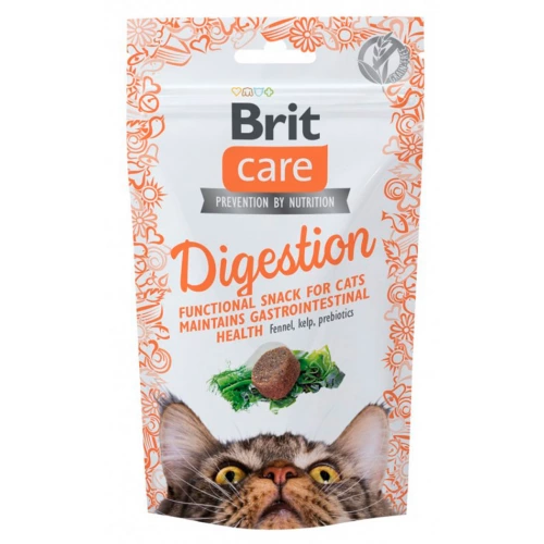Brit Care Cat Snack Digestion - ласощі Бріт із тунцем для здорового травлення у кішок