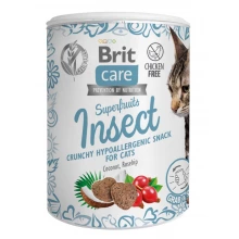 Brit Care Cat Superfruits Snack Insect - лакомство Брит с насекомыми для кошек