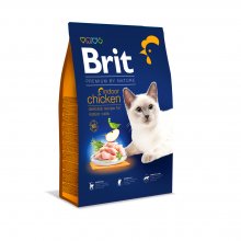 Brit Premium by Nature Cat Indoor - корм Брит с курицей для домашних кошек
