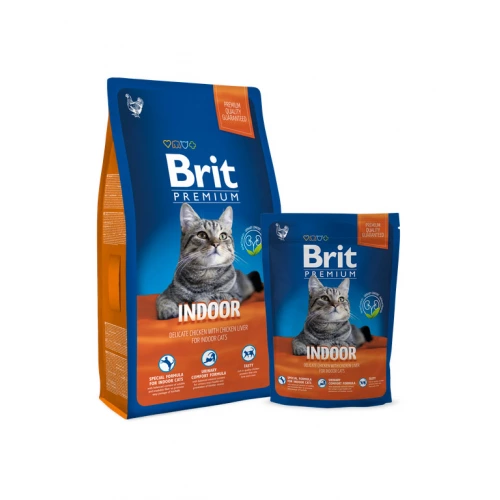 Brit Premium Cat Indoor - корм Брит для домашних кошек