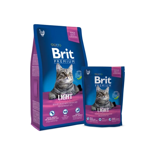 Brit Premium Cat Light - корм Брит для кошек с избыточным весом