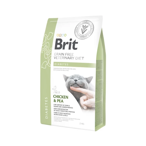 Brit VetDiets Cat Diabetes - корм Брит для кошек при сахарном диабете
