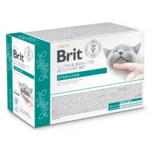 Brit VetDiets Cat Sterilised - консерви Бріт для стерилізованих кішок