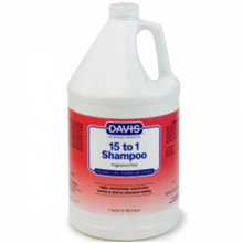 Davis 15 to 1 Shampoo - шампунь Дэвис без аромата для собак и кошек