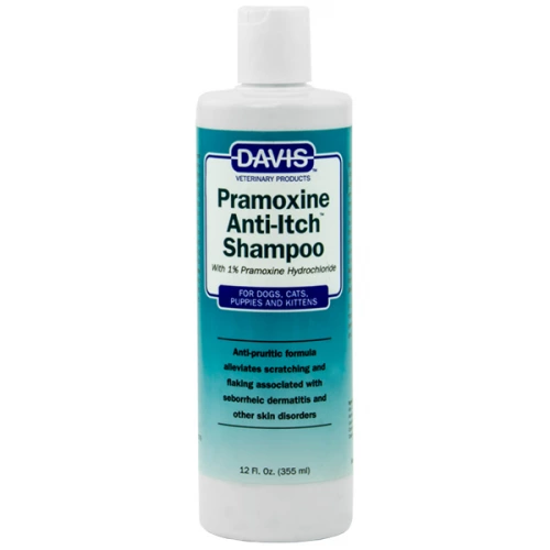 Davis Pramoxine Anti-Itch Shampoo - шампунь Дэвис от зуда с 1% прамоксина гидрохлоридом
