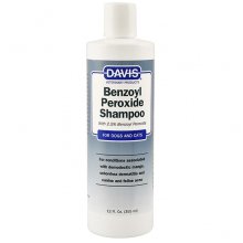Davis Benzoyl Peroxide Shampoo - шампунь Девіс для собак і кішок з демодекозом і дерматитами