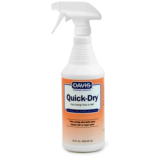 Davis Quick-Dry Spray - спрей Дэвис быстрая сушка для собак и кошек