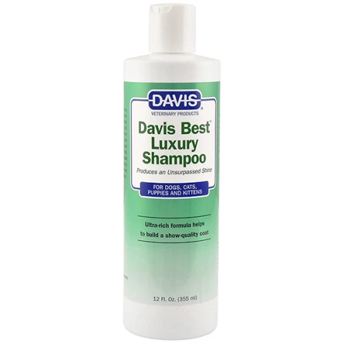 Davis Best Luxury Shampoo - шампунь Девіс для блиску шерсті собак і кішок