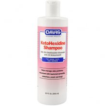 Davis KetoHexidine Shampoo - шампунь Дэвис для собак и кошек с заболеваниями кожи