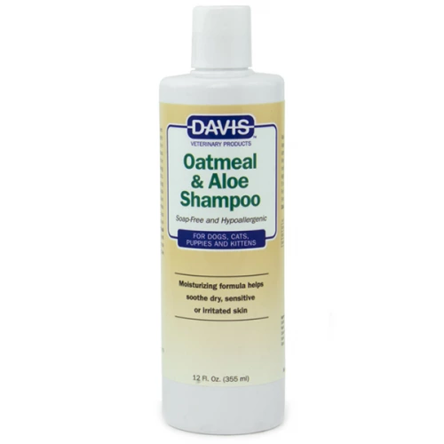 Davis Oatmeal & Aloe Shampoo - гипоаллергенный шампунь Дэвис для собак и кошек