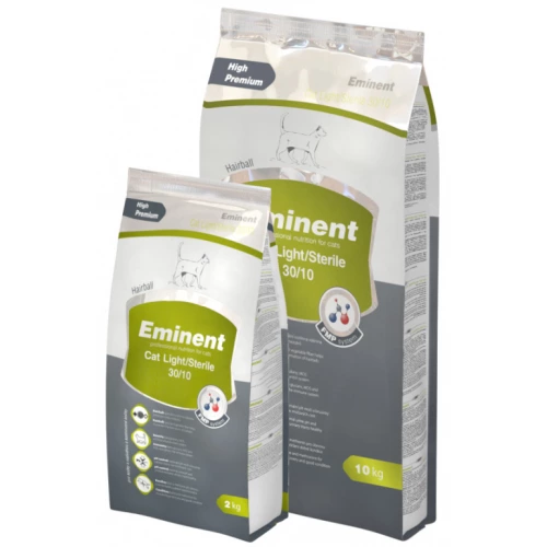 Eminent Cat Light/Sterile 30/10 - корм Эминент для кошек с избыточным весом и кастрированных кошек