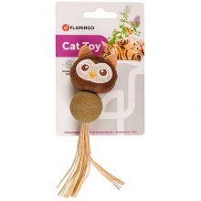 Flamingo Catnip Owl - іграшка Фламінго Сова з котячою м'ятою для кішок