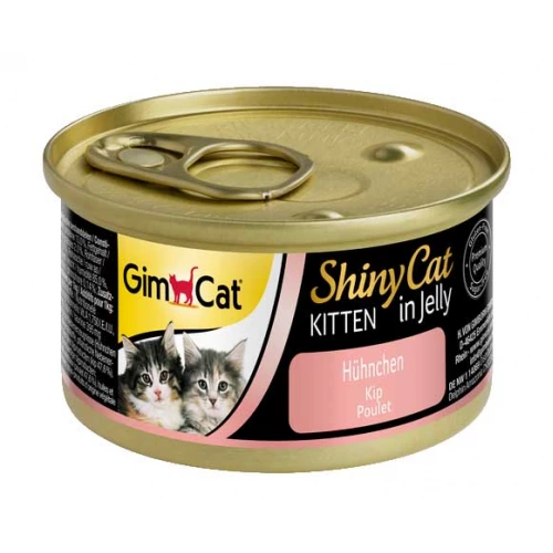 Gimpet ShinyCat - консервы Джимпет с курицей для котят