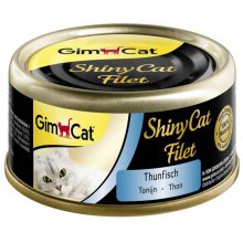 Gimpet ShinyCat Filet - консервы Джимпет с кусочками тунца для кошек