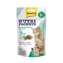Gimpet Nutri Pockets - лакомство Джимпет с кошачьей мятой и мультивитаминами для кошек