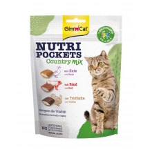 Gimpet Nutri Pockets Country Mix - лакомство Джимпет Кантри Микс для кошек