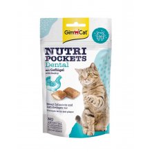 Gimpet Nutri Pockets Dental - лакомство Джимпет для ухода за зубами кошек