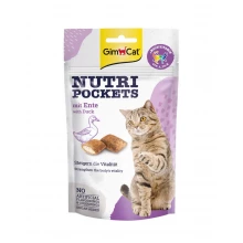 Gimpet Nutri Pockets - лакомство Джимпет с уткой и мультивитаминами для кошек