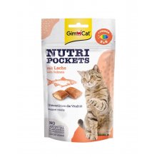 Gimpet Nutri Pockets - лакомство Джимпет с лососем и Омега-3 для кошек