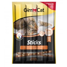 Gimpet Sticks - лакомство Джимпет с лососем и гребешками для кошек