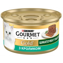 Gourmet Gold - корм Гурмет Голд Террін шматочки в паштеті з кроликом по - французьки для кішок