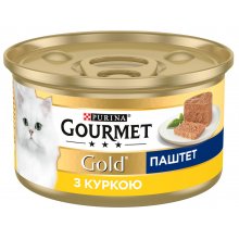 Gourmet Gold - паштет Гурмет Голд с курицей для кошек