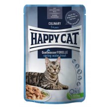 Happy Cat Culinary - консервы Хэппи Кет с форелью в соусе для кошек