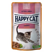 Happy Cat Kitten and Junior - консервы Хэппи Кет с уткой в соусе для котят