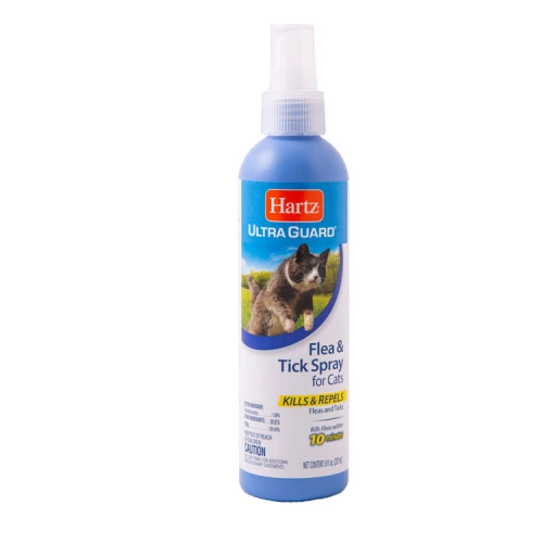 Hartz Flea and Tick Cat Spray - спрей Хартц от блох и клещей для кошек