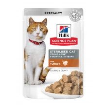 Hills SP Sterilised Turkey - консервы Хиллс с индейкой для стерилизованных кошек от 6 месяцев