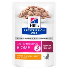 Hills PD Gastrointestinal Biome - диетический корм Хиллс при заболеваниях ЖКТ у кошек, пауч
