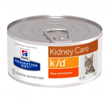 Hills PD Feline k/d - дієтичний корм Хіллс при хронічної хвороби нирок у кішок