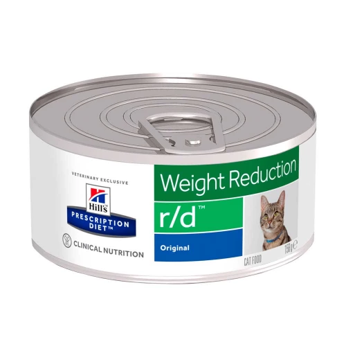 Hills PD Feline r/d - диетический корм Хиллс для снижения веса у кошек