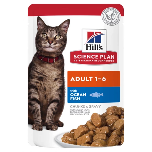 Hills SP Adult Adult Ocean Fish - консерви Хіллс з океанічною рибою для дорослих кішок