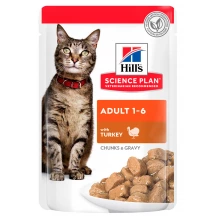 Hills SP Adult Turkey - консерви Хіллс з індичкою для дорослих кішок