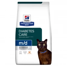 Hills PD m/d - диетический корм Хиллс с курицей при сахарном диабете у кошек