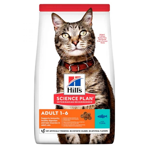 Hills SP Adult Tuna - корм Хиллс для взрослых кошек, с тунцом