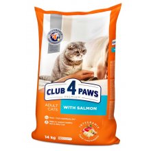 C4P Premium with Salmon - корм Клуб 4 Лапы с лососем для кошек