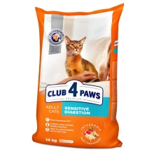 C4P Premium Sensitive - корм Клуб 4 Лапы для кошек с чувствительным пищеварением