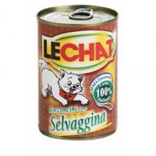 LeChat - консерви Ле Чат М'ясні шматочки з дичиною для кішок