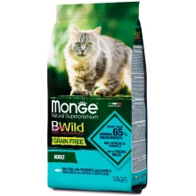 Monge Cat Bwild Gr.Free Adult with Cod Fish - корм Монже з тріскою для дорослих кішок