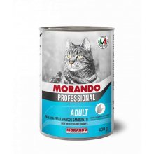 Morando Professional Adult Cat - паштет Морандо с белой рыбой и креветками для кошек