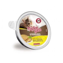 Morando MigliorGatto Sterilized - консервы Морандо с курицей и ветчиной для стерилизованных кошек