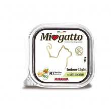 Morando Miogatto Indoor Light - консервы Морандо для кошек склонных к ожирению