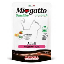 Morando MioGatto Sensitive Monoprotein - консервы Морандо с прошутто для кошек